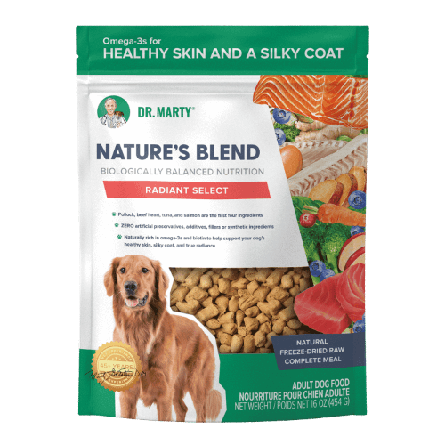Dr. Marty Nature's Blend Radiant Select Freeze Dried Dog Food Go