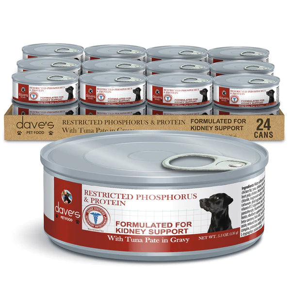 Dave's Pet Food Renal Restricted Phosphorus & Protein with Tuna Pate i Go Healthy Pet