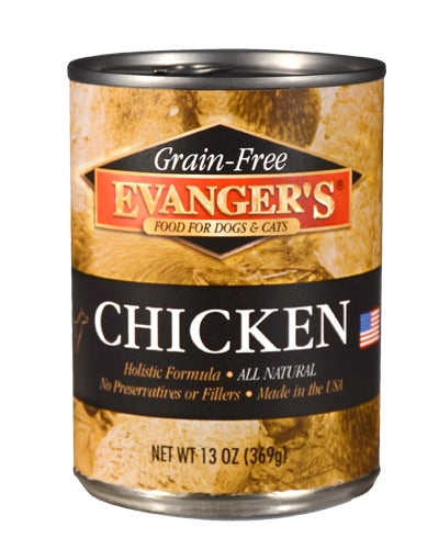 Evanger's Grain Free Chicken - 13 oz.