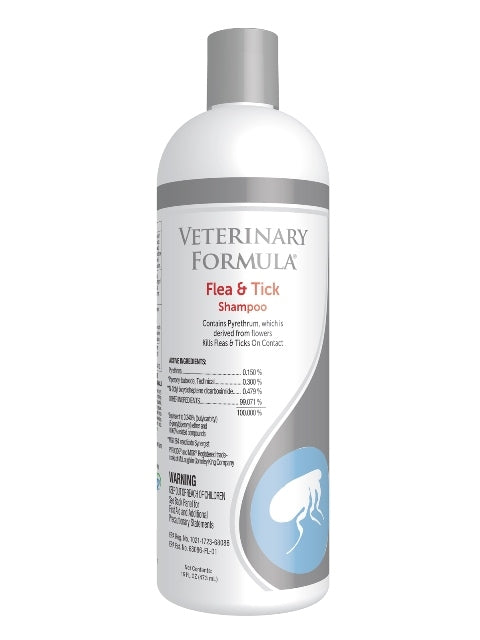 Synergy Labs Veterinary Formula Flea & Tick Shampoo for Dogs - 16 fl. oz.