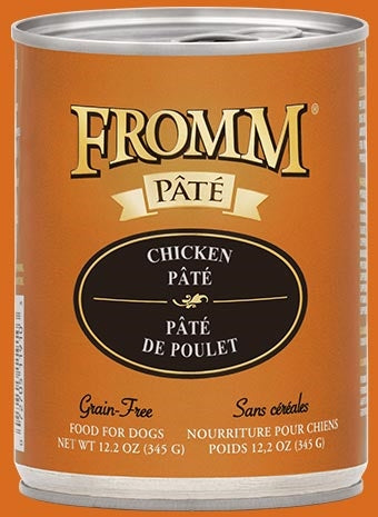 Fromm Chicken Pate Dog Food - 12.2 oz