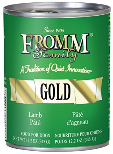 Fromm Gold Lamb Pate Dog Food - 12.2 oz