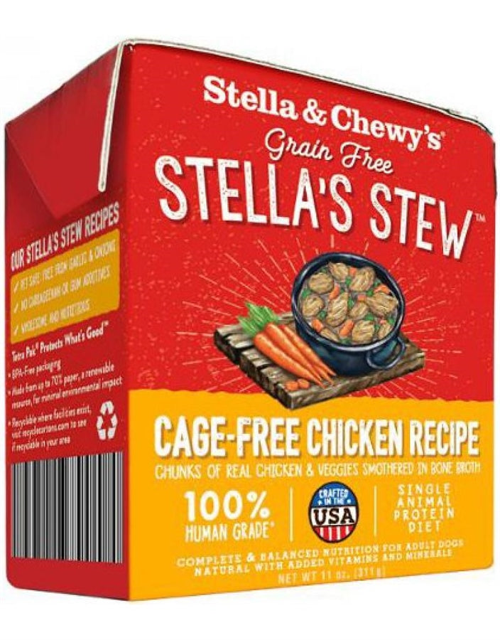 Stella & Chewy's Grain Free Stella's Stew Cage-Free Chicken Recipe for Dogs - 11 oz.