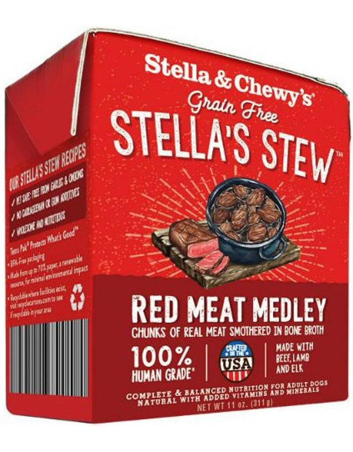 Stella & Chewy's Grain Free Stella's Stew Red Meat Medley for Dogs - 11 oz.