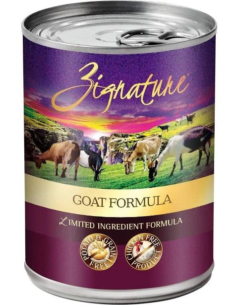Zignature Limited Ingredient Goat Formula Dog Food - 13 oz