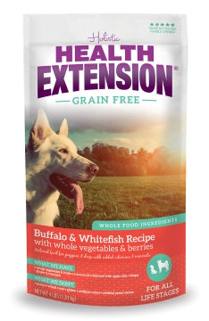 Health Extension Grain Free Buffalo & Whitefish Recipe Dry Dog Food