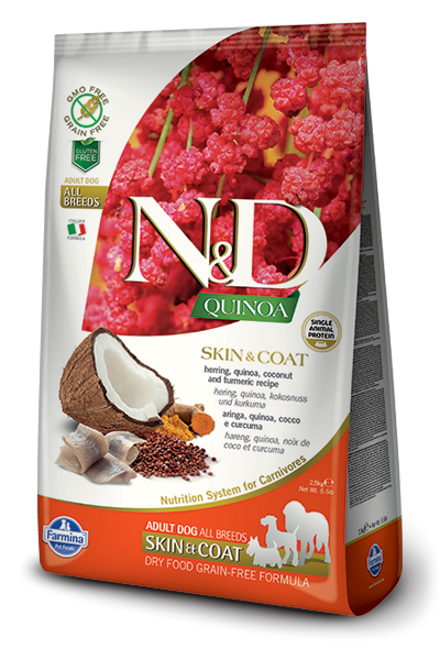 Farmina N&D Quinoa Skin & Coat Herring Dog Food