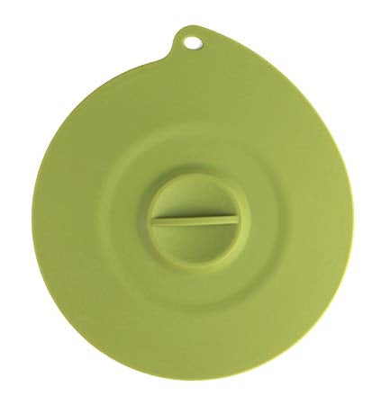 dexas silicone suction lid - green