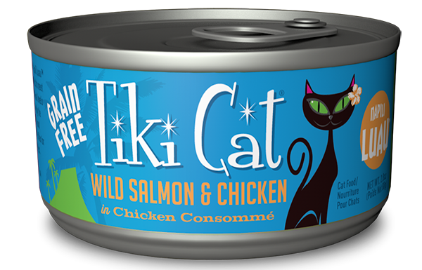 Tiki Cat Napili Luau Wild Salmon & Chicken - 6 oz.