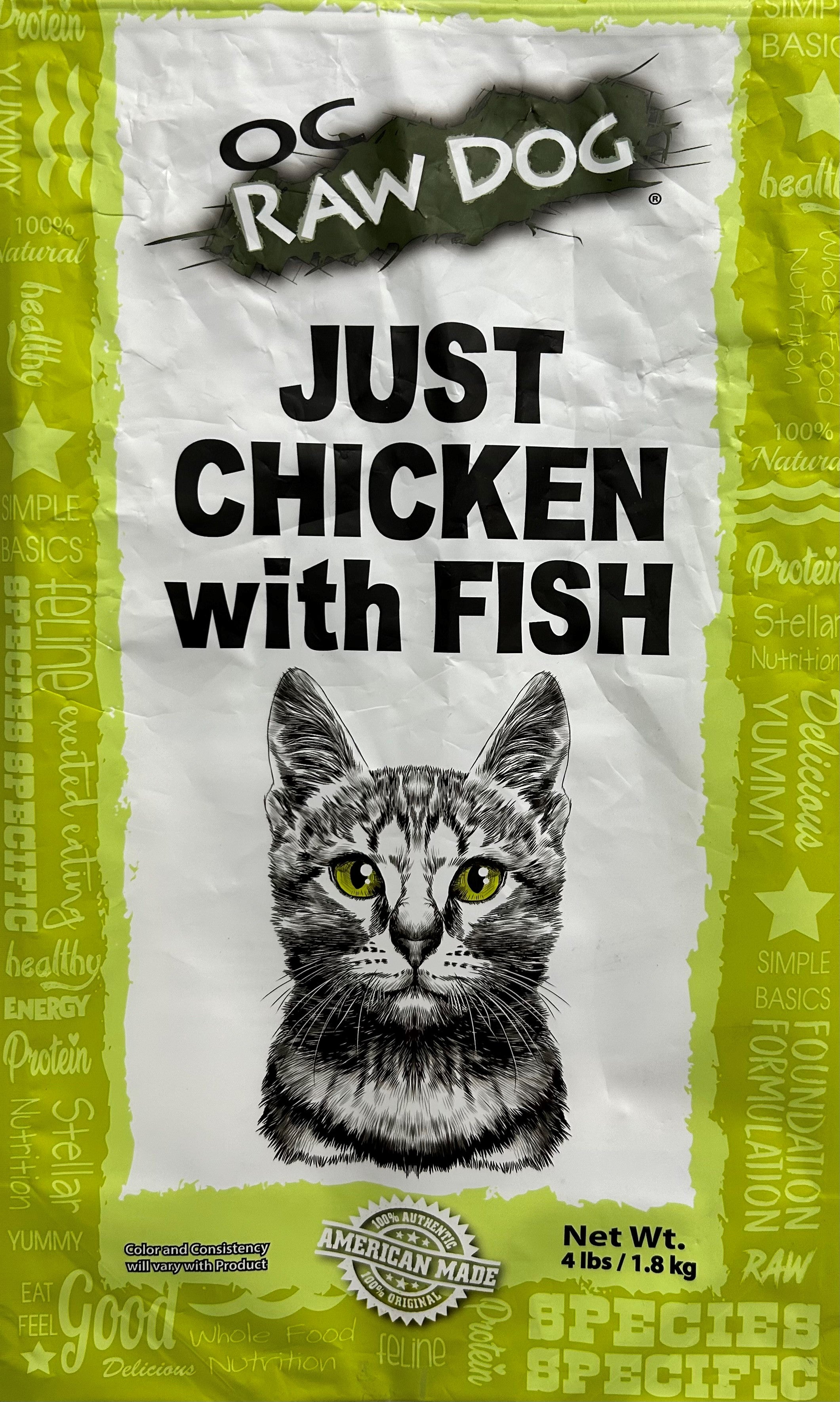 OC Raw Just Chicken Fish oz Sliders for Cats lbs – Go