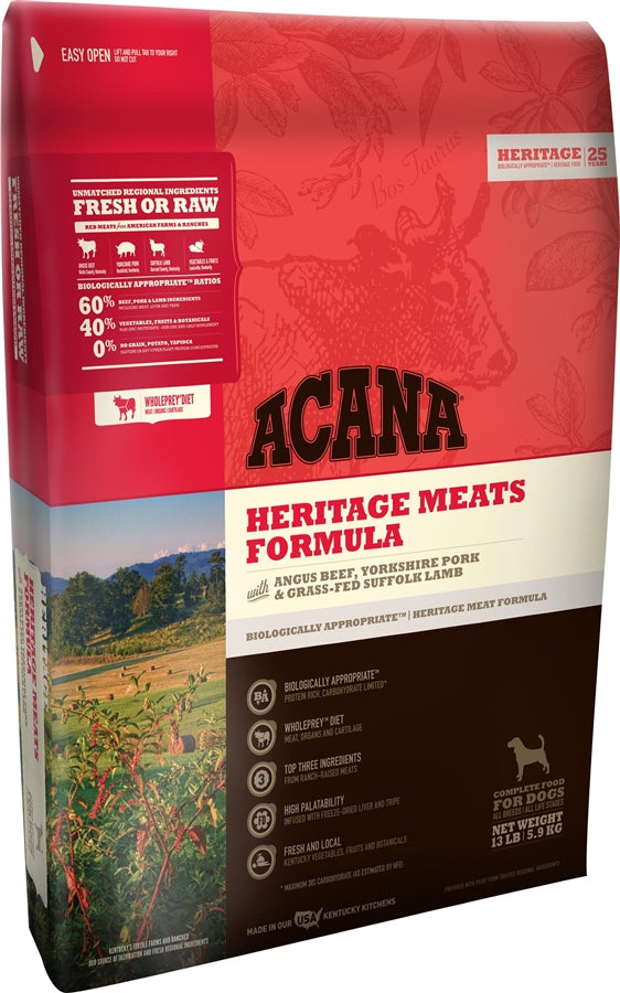 Acana Heritage Meats Formula Dog Food