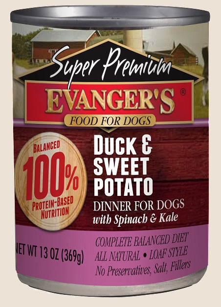 Evanger's Super Premium Duck & Sweet Potato Dinner - 13 oz.
