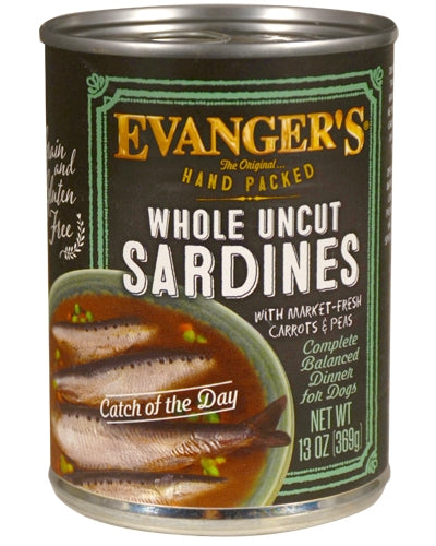 Evanger's Grain Free Hand-Packed Catch of the Day for Dogs - 12 oz.