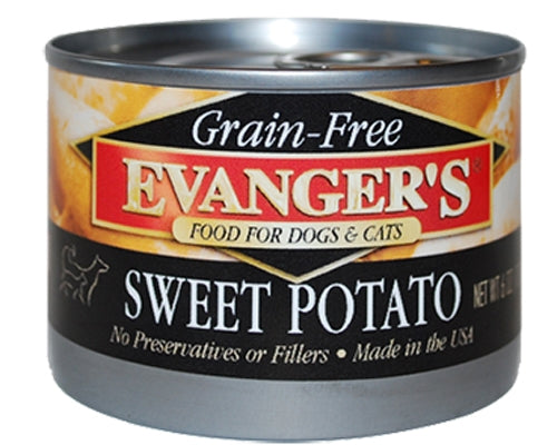 Evanger's Grain Free Sweet Potato - 6oz.
