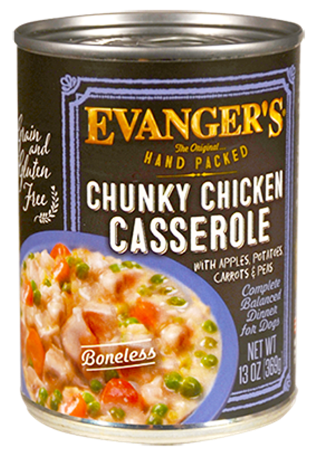Evanger's Grain Free Chunky Chicken Casserole - 13 oz.
