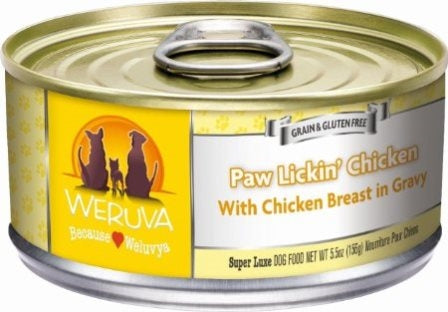 Weruva Paw Lickin' Chicken for Dogs - 5.5 oz.