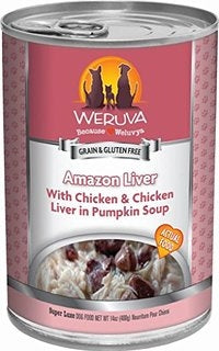 Weruva Amazon Liver for Dogs - 14 oz.