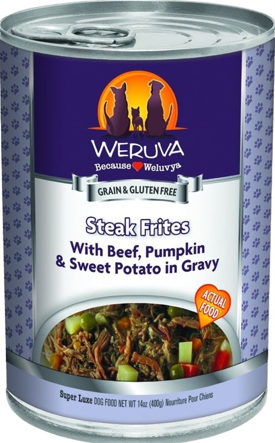 Weruva Steak Frites for Dogs - 14 oz.