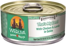 Weruva That's My Jam! with Chicken & Lamb in Gelee 5.5 oz.
