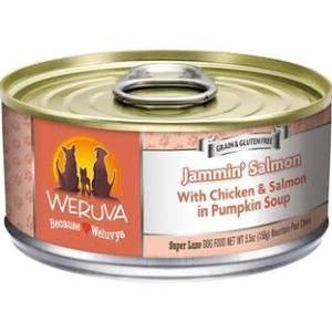 Weruva Jammin' Salmon  for Dogs - 5.5 oz.