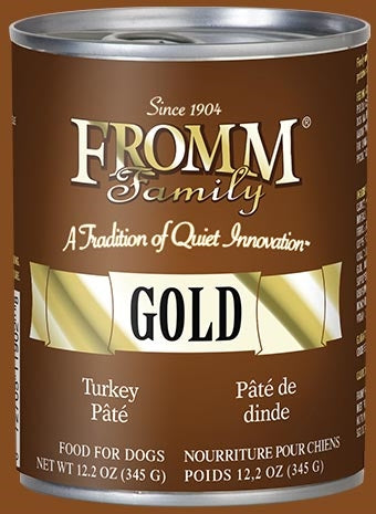 Fromm Gold Turkey Pate Dog Food - 12.2 oz