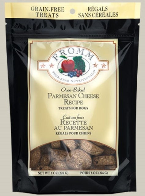 Fromm Grain Free Parmesan Cheese Recipe Treats for Dogs - 8 oz.