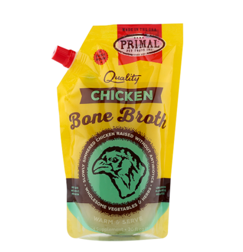 Primal Frozen Chicken Bone Broth - 20 fl. oz.