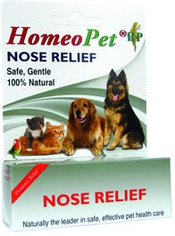 HomeoPet Nose Relief - Safe, Gentle, 100% Natural