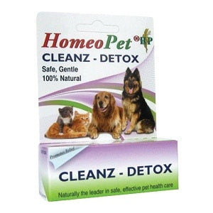 HomeoPet Cleanz - Detox - Safe, Gentle, 100% Natural
