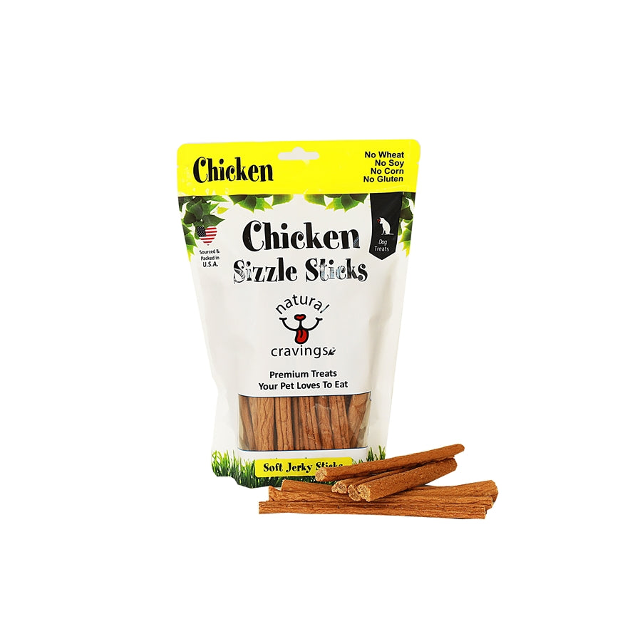 Natural Cravings Chicken Sizzle Sticks Dog Treat - 12 oz.