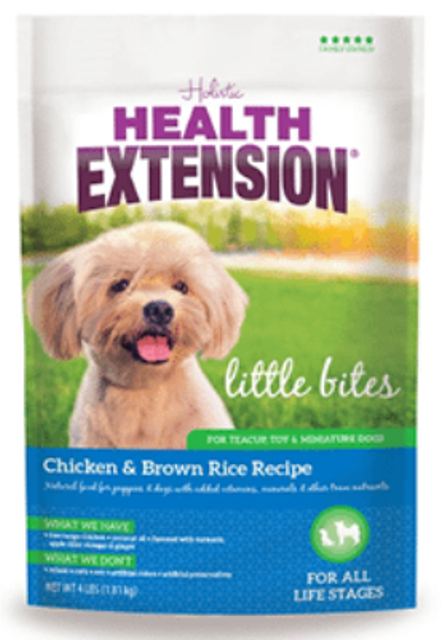 Health Extension Little Bites Chicken & Brown Rice Dry Dog Food