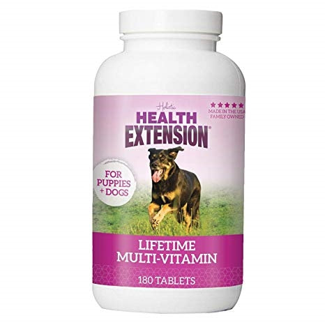 Health Extension Lifetime Multi-Vitamin for Dogs - 60 Tablets