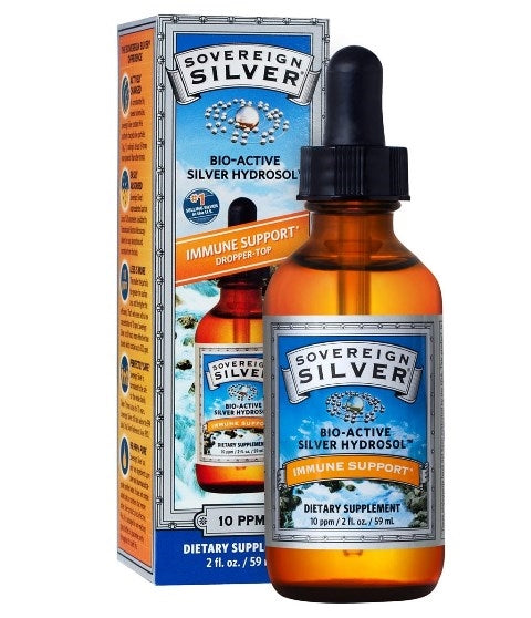 Sovereign Silver Immune Support Dietary Supplement - 2 fl. oz.