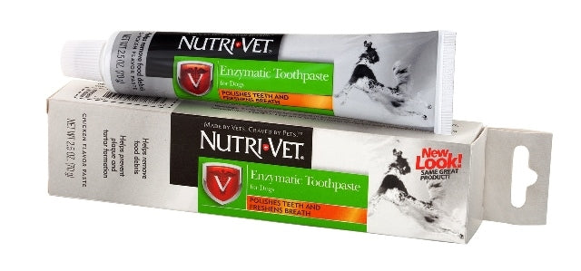 Nutri-Vet Enzymatic Toothpaste for Dogs - 2.5 oz