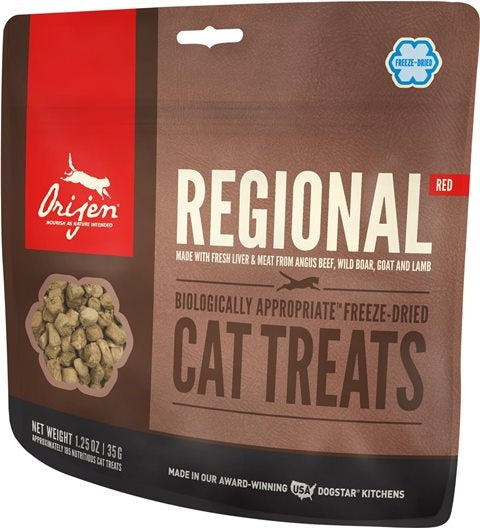 Orijen Freeze Dried Regional Red Cat Treat - 1.25 oz.