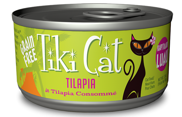 Tiki Cat Kapi'Olani Luau Tilapia - 2.8 oz.