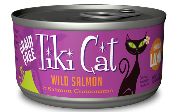 Tiki Cat Hanalei Luau Wild Salmon - 6 oz.