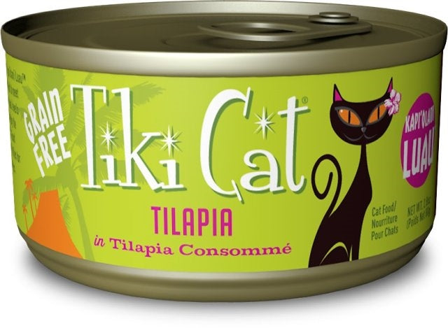 Tiki Cat Kapi'Olani Luau Tilapia - 6.0 oz.