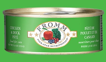 Fromm Chicken & Duck Pate' for Cats - 5.5 oz.