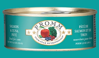 Fromm Salmon & Tuna Pate' for Cats - 5.5 oz.