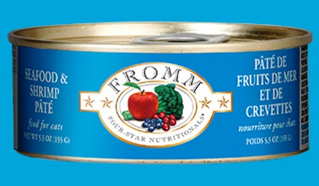Fromm Seafood & Shrimp Pate' for Cats - 5.5 oz.