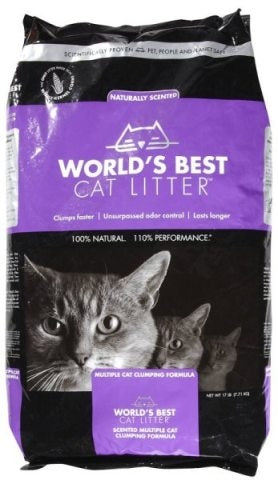 World's Best Cat Litter Scented Multiple Cat Clumping Formula