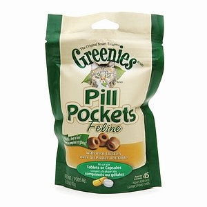 Feline Greenies Pill Pockets with Real Chicken - 1.6 oz