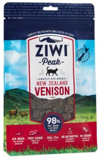 Ziwi Peak Gently Air-Dried New Zealand Venison Cat Food - 14 oz.