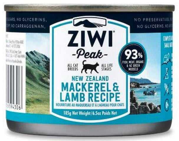 Ziwi Peak Moist Mackerel & Lamb for Cats - 6.5 oz.