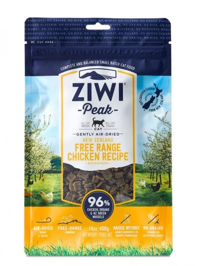Ziwi Peak Gently Air-Dried New Zealand Free Range Chicken Cat Food - 1 lb.