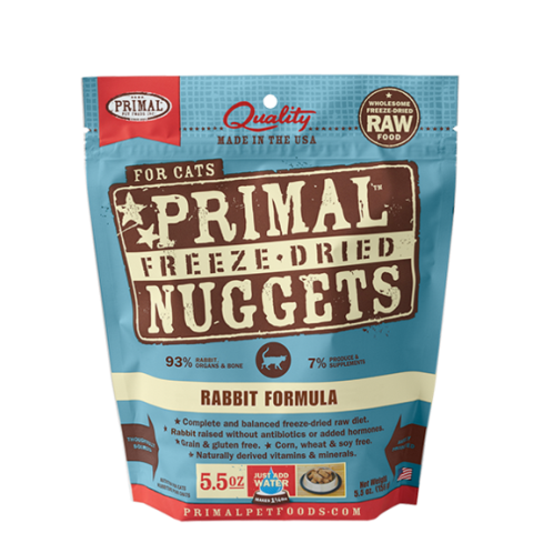 Primal Freeze Dried Rabbit Formula for Cats