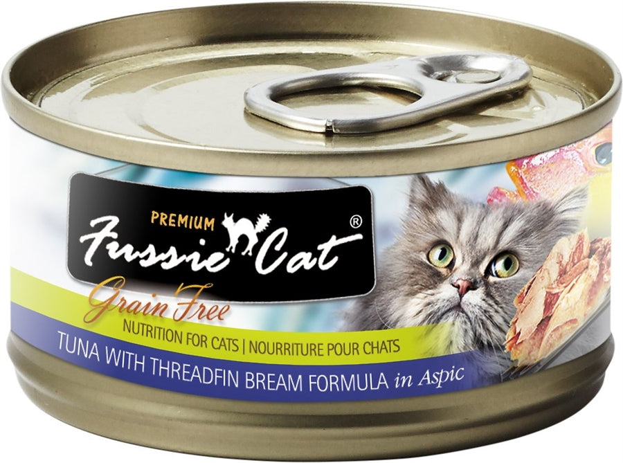 Fussie Cat Premium Grain Free Tuna with Threadfin Bream - 2.82 oz.