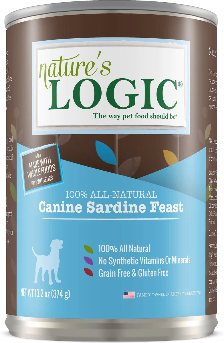 Nature s Logic Sardine Feast Canned Dog Food 13.2 oz