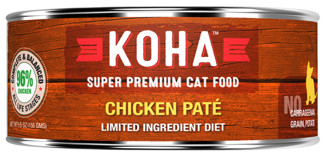 KOHA Limited Ingredient Diet – Chicken Pate Cat Food - 5.5 oz.